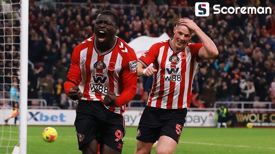 '승격팀' 선덜랜드, 선두 아스널과 극장 무승부… 상위권 경쟁 계속